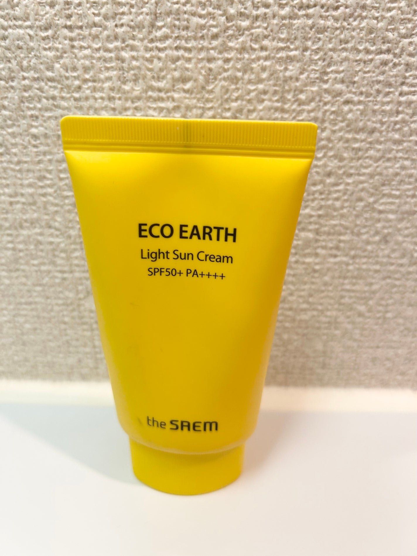 エコアースパワー ライトサンクリーム/the SAEM/日焼け止めクリームを使ったクチコミ(1枚目)