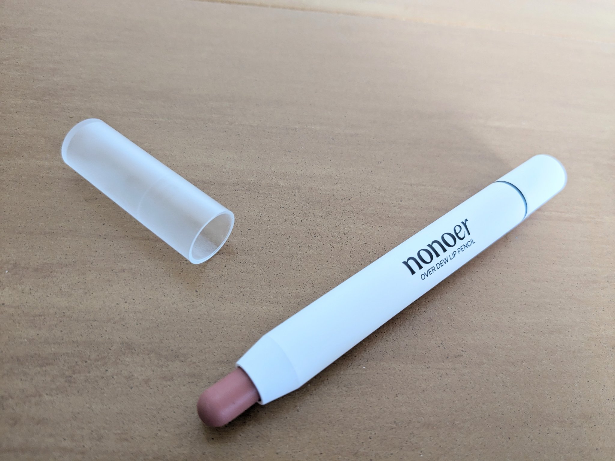 オーバーデューリップペンシル/nonoer/リップライナーを使ったクチコミ（2枚目）