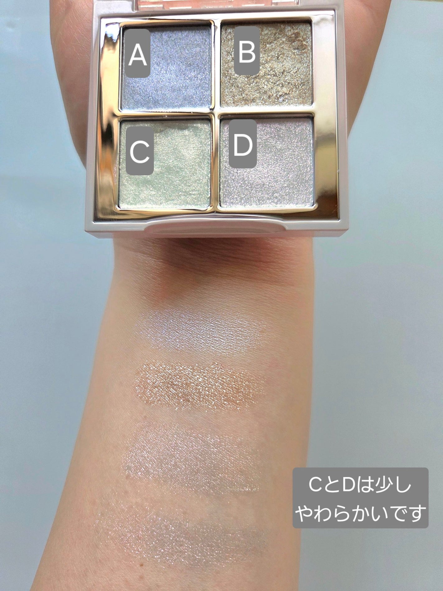 INTO U ローテーショナルアイシャドウパレット/INTO U/アイシャドウパレットを使ったクチコミ(2枚目)