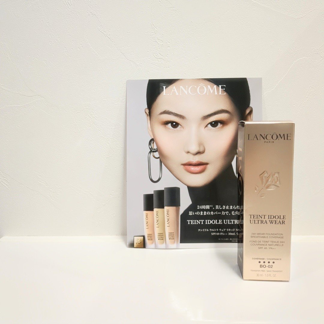 タンイドル ウルトラ ウェア リキッド N/LANCOME/リキッドファンデーションを使ったクチコミ（1枚目）