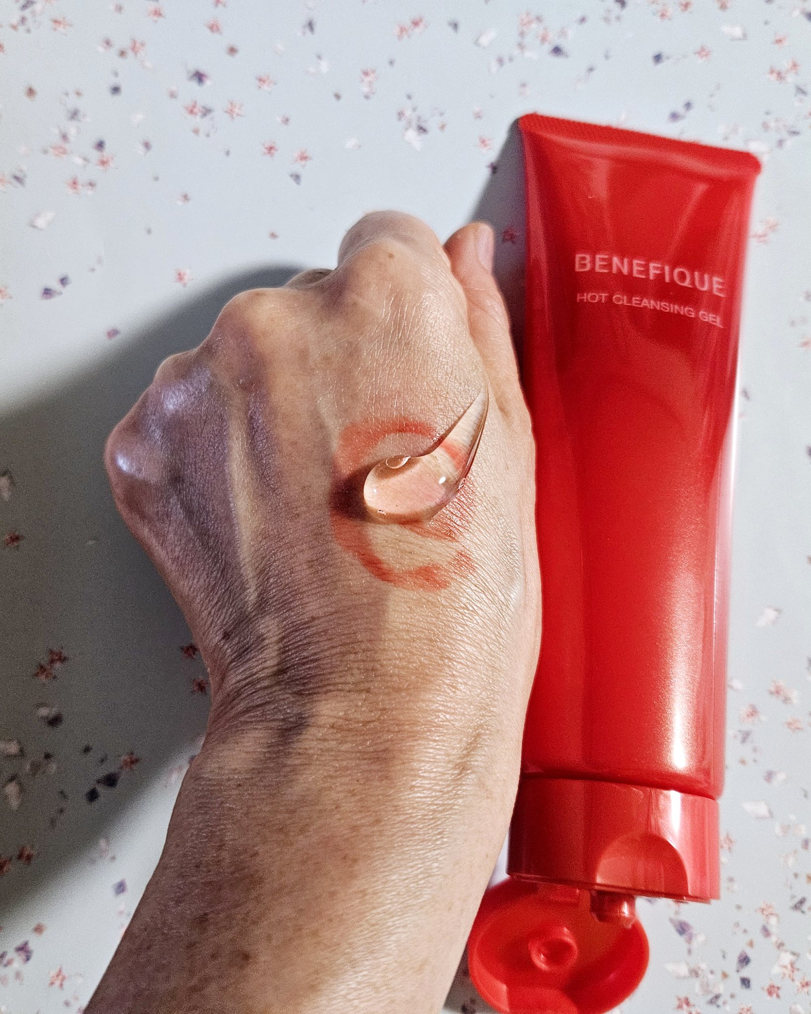 ベネフィーク　ホットクレンジングジェル/BENEFIQUE/クレンジングジェルを使ったクチコミ（3枚目）