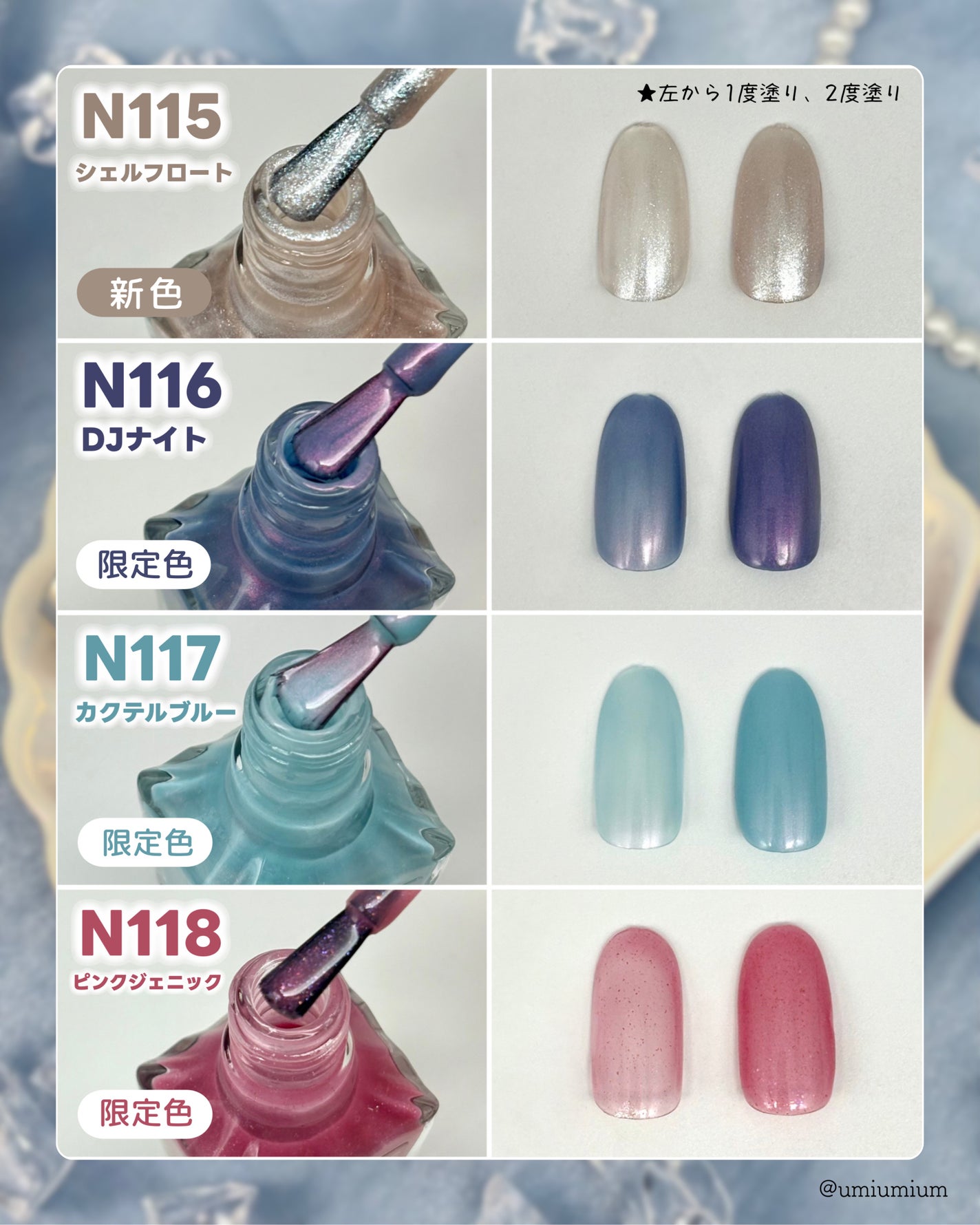 カラフルネイルズ/キャンメイク/マニキュアを使ったクチコミ(7枚目)