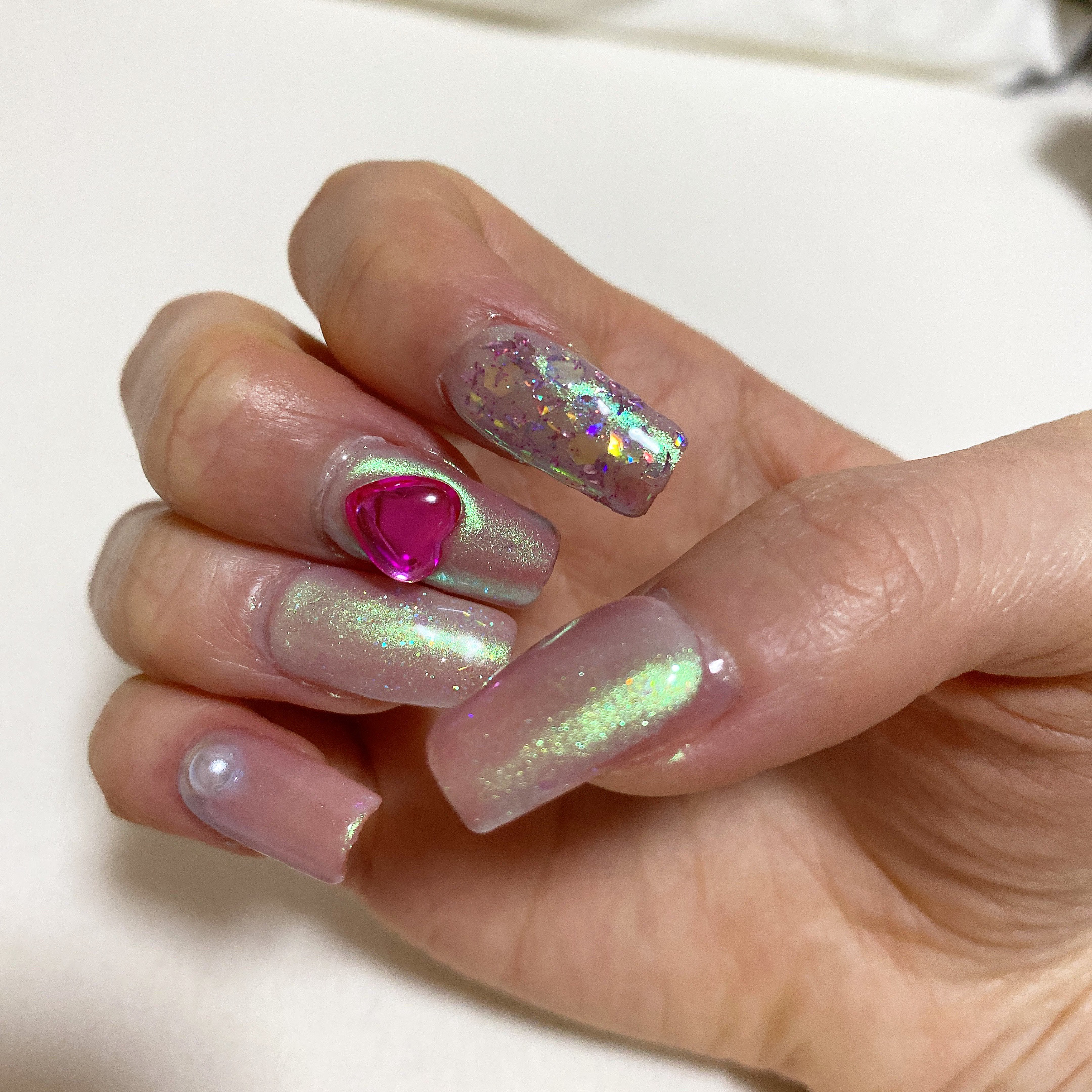 クレヨン フェアリーダストパウダー/キャンドゥ/ネイル用品を使ったクチコミ（2枚目）