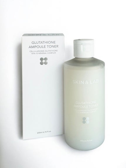 グルタチオンアンプルトナー/SKIN&LAB/化粧水を使ったクチコミ(4枚目)