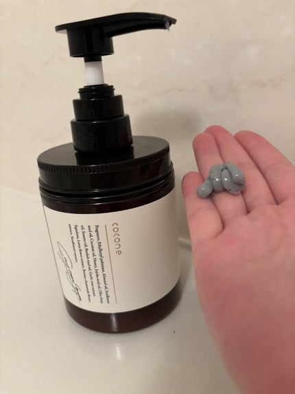 クレイクリームシャンプー(モイスト)/cocone/市販シャンプーを使ったクチコミ(4枚目)