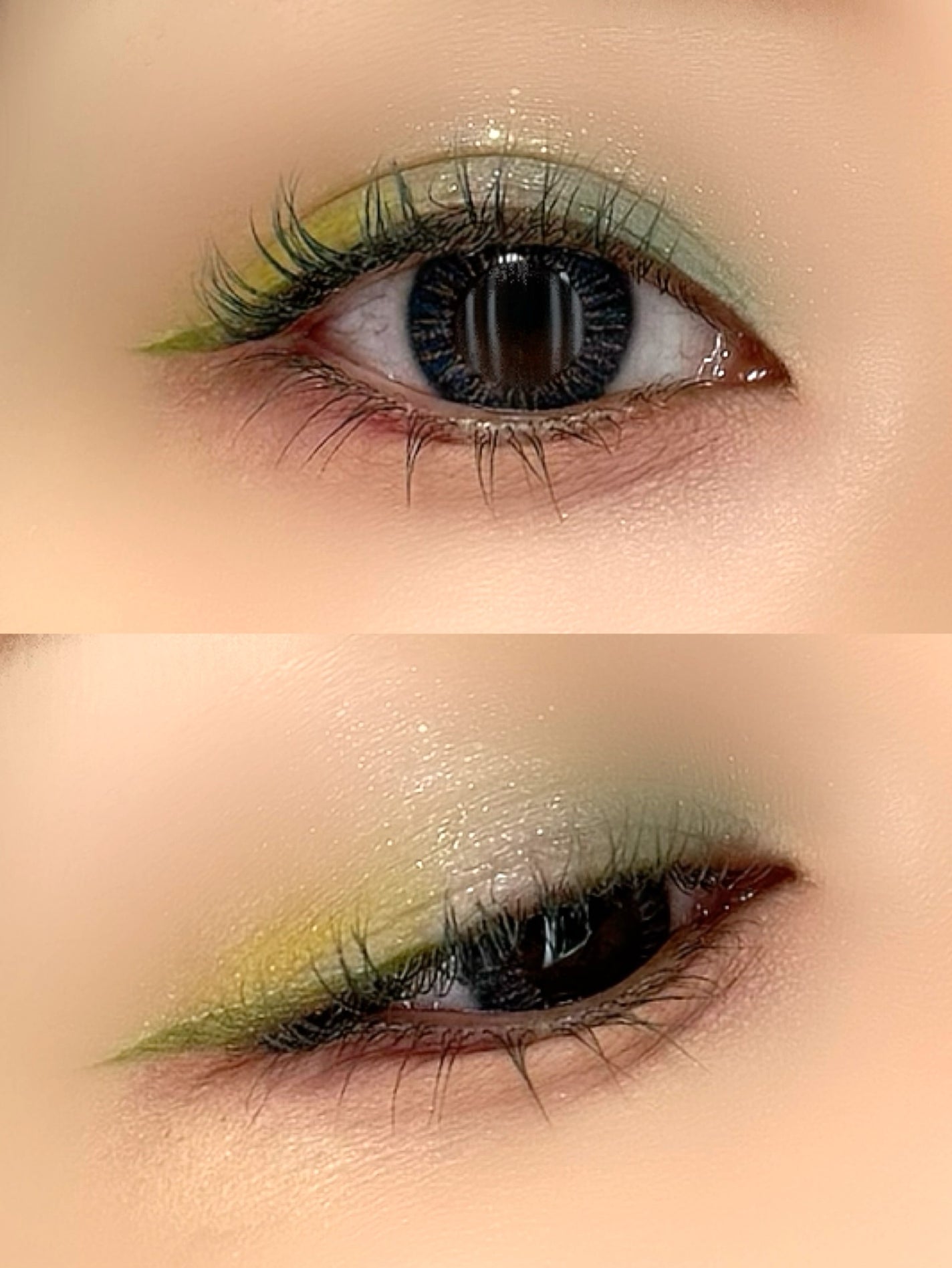 ツイン カラー アイシャドウ/ちふれ/アイシャドウパレットを使ったクチコミ(2枚目)