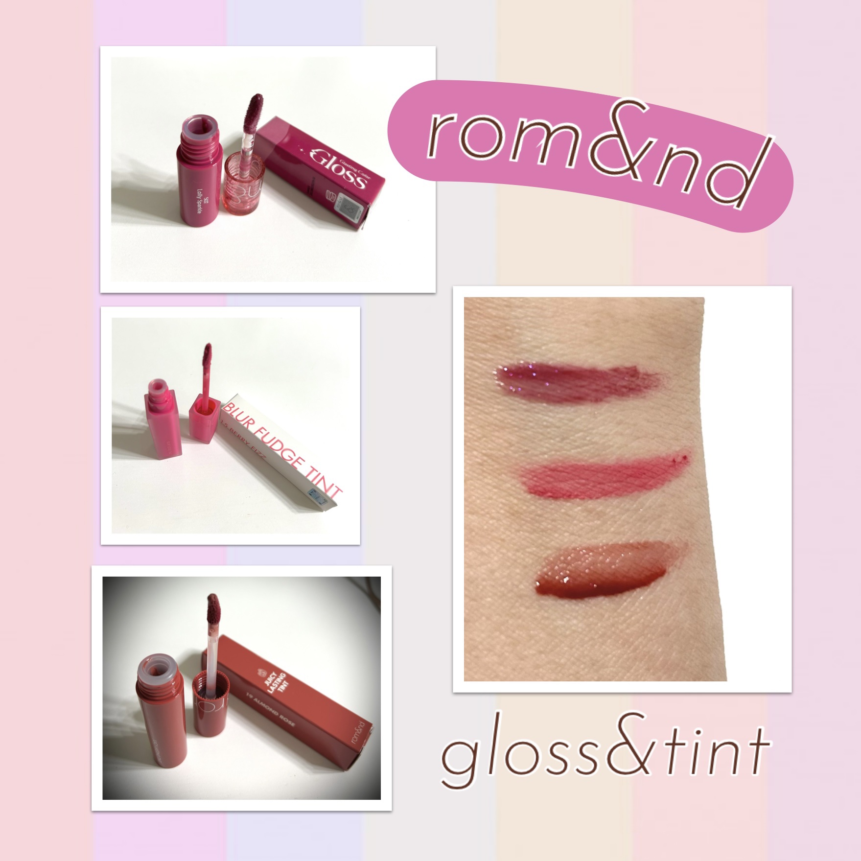 rom&nd ブラーファッジティント 15 ベリフィズ(BERRY FIZZ)/rom&nd/リップティントを使ったクチコミ（1枚目）