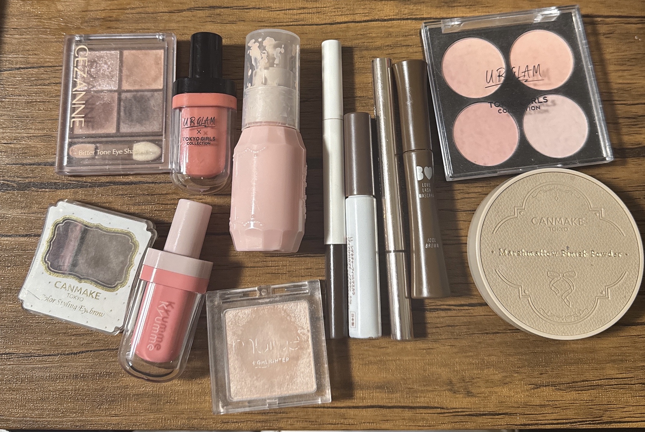 ＵＧＴ　ブレンディング　チークカラーパレット/U R GLAM/パウダーチークを使ったクチコミ（1枚目）