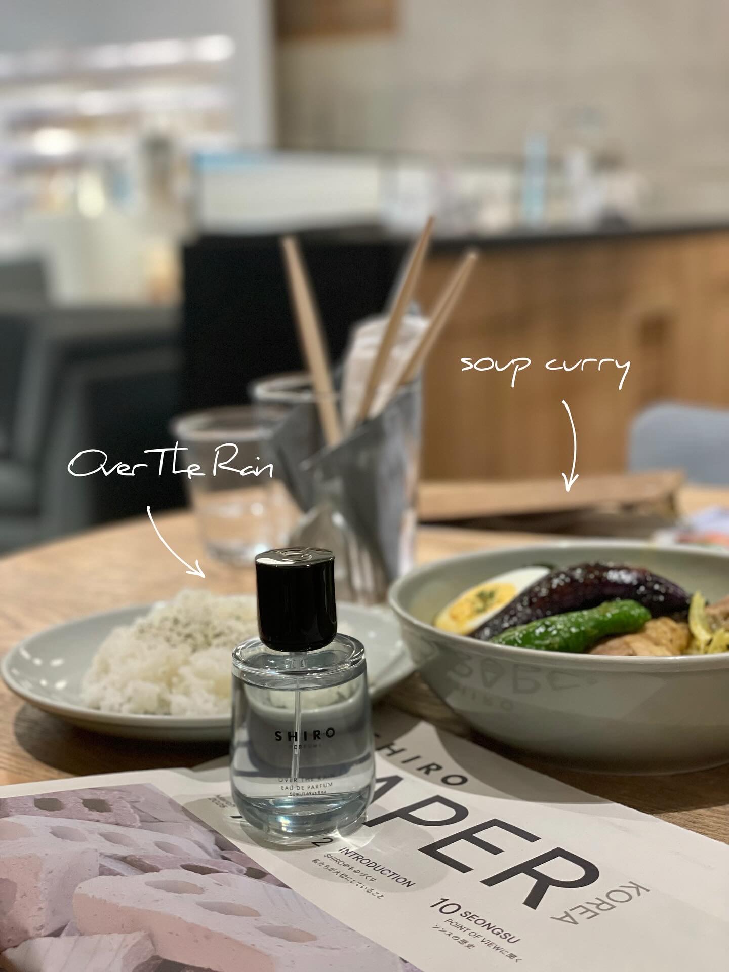 OVER THE RAIN オードパルファン/SHIRO/香水(その他)を使ったクチコミ（2枚目）