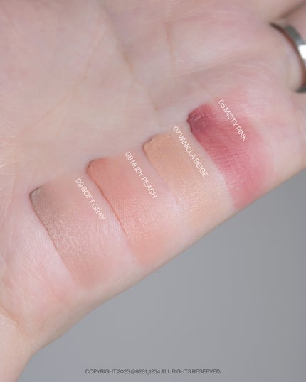 ドット オン ムード オールカバー リップベース/Heart Percent/リップクリームを使ったクチコミ(3枚目)