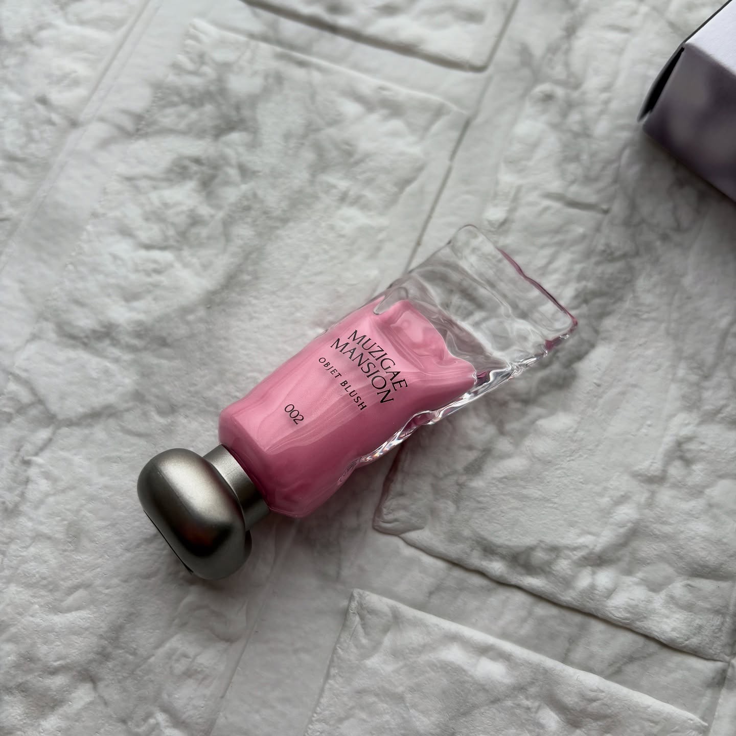 オブジェブラッシュ/MUZIGAE MANSION/リキッドチークを使ったクチコミ（2枚目）