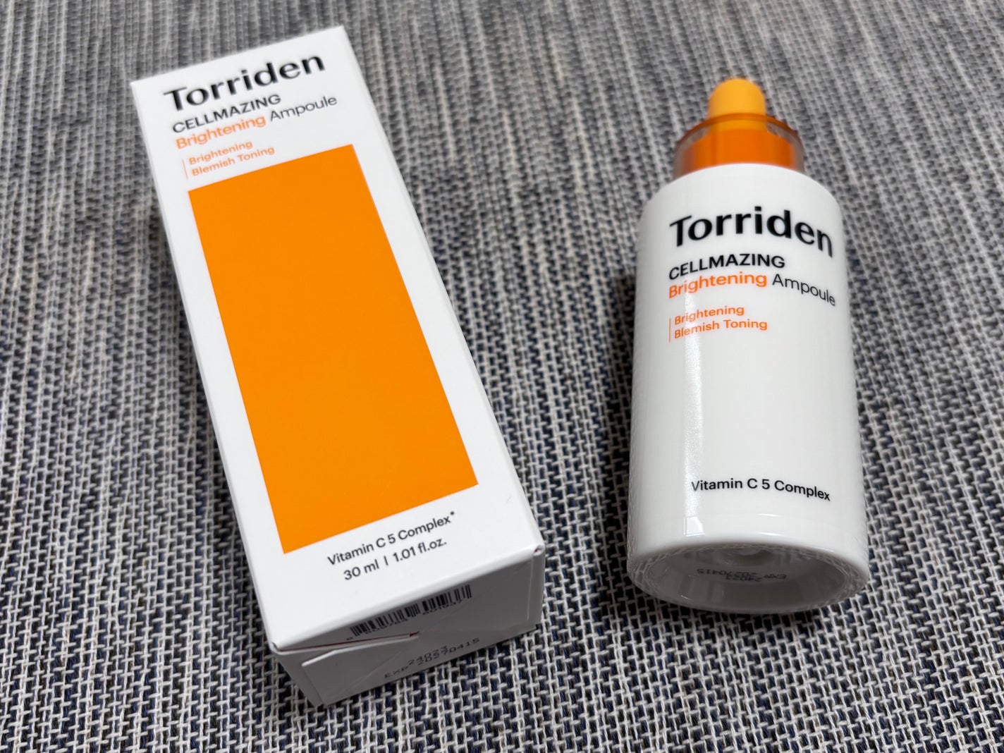 セルメイジング ビタC ブライトニングアンプル/Torriden/美容液を使ったクチコミ(1枚目)