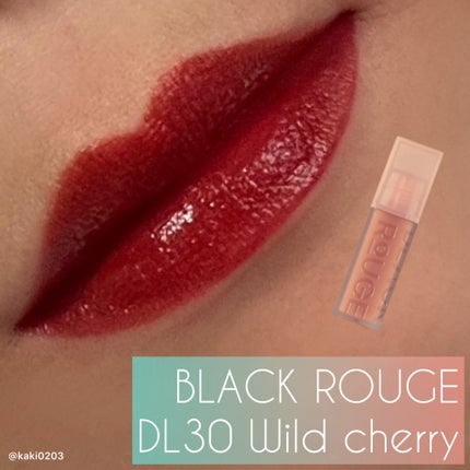 ダブルレイヤーオーバーベルベットティント/BLACK ROUGE/リップティントを使ったクチコミ(1枚目)
