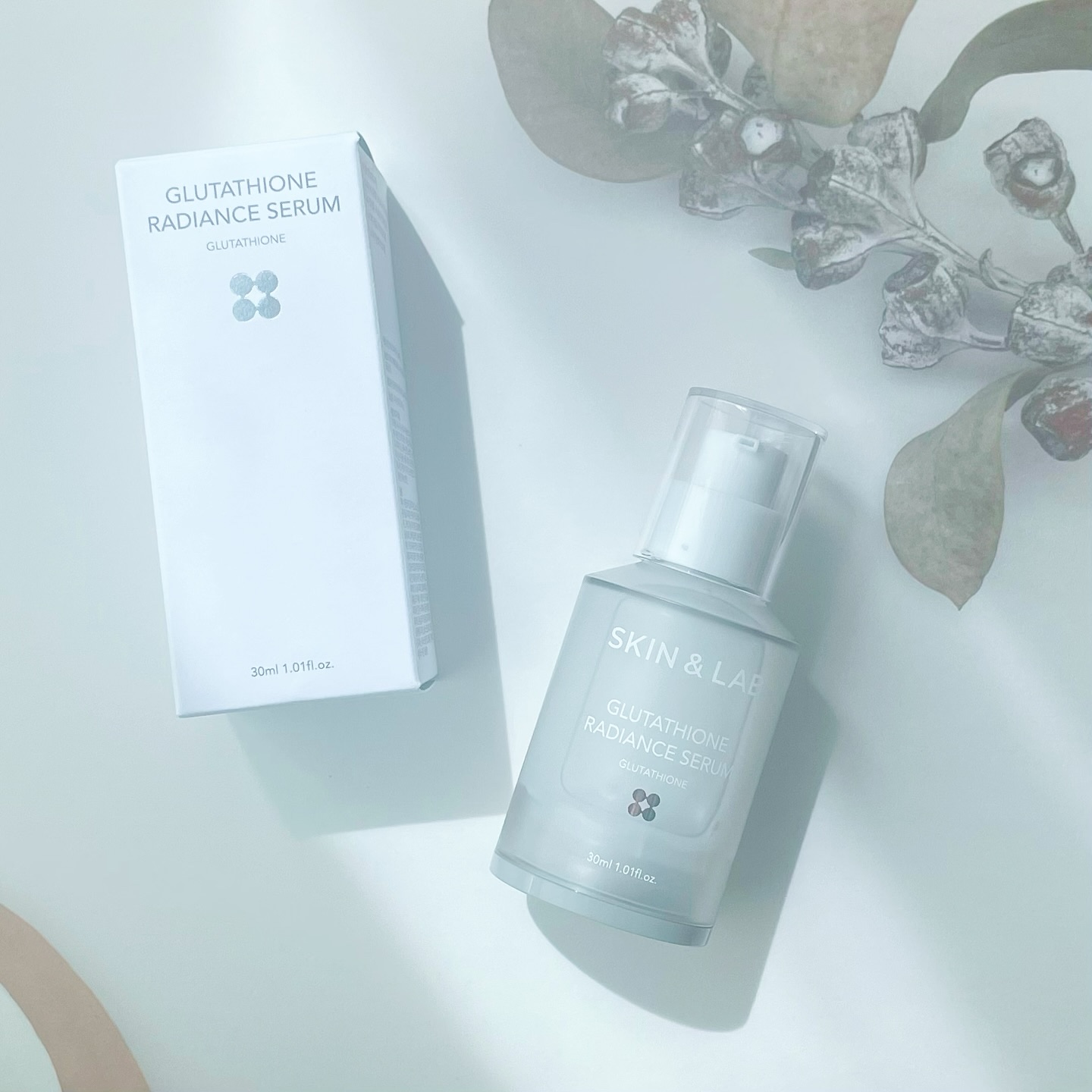グルタチオンラディアンスセラム/SKIN&LAB/美容液を使ったクチコミ（3枚目）