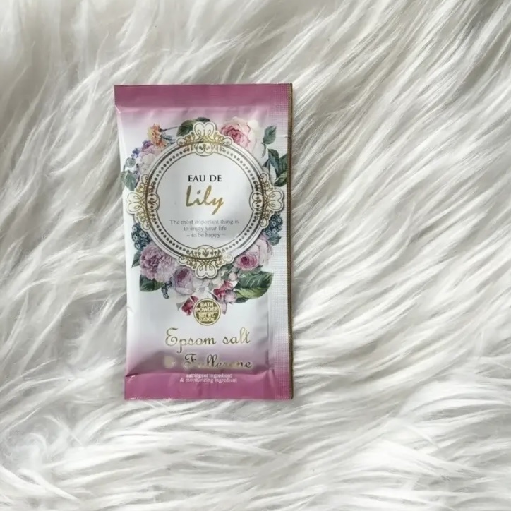 EAU DE Lily：floral /健美薬湯/無機塩系入浴剤を使ったクチコミ（1枚目）
