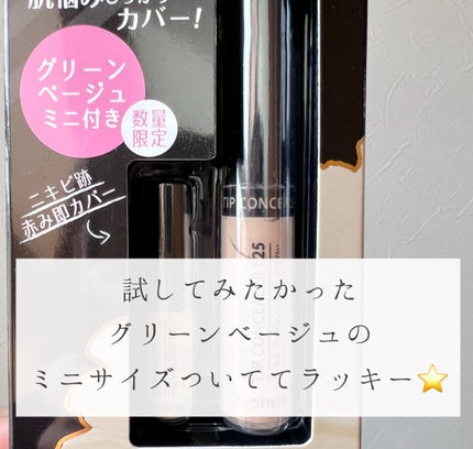 カバーパーフェクション チップコンシーラー/the SAEM/リキッドコンシーラーを使ったクチコミ(3枚目)