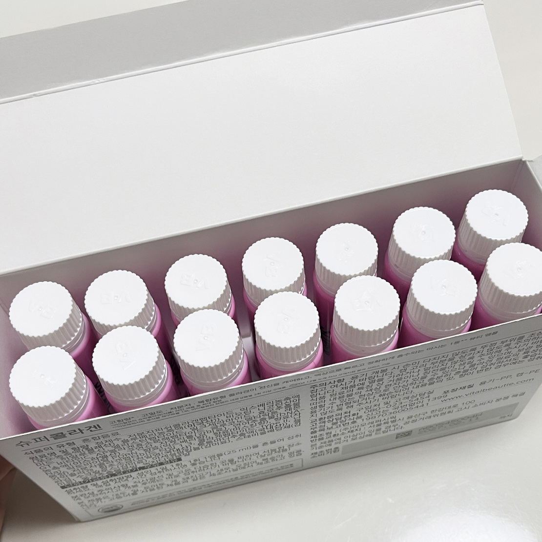 スーパーコラーゲンアンプル/VITALBEAUTIE/美容ドリンクを使ったクチコミ（3枚目）