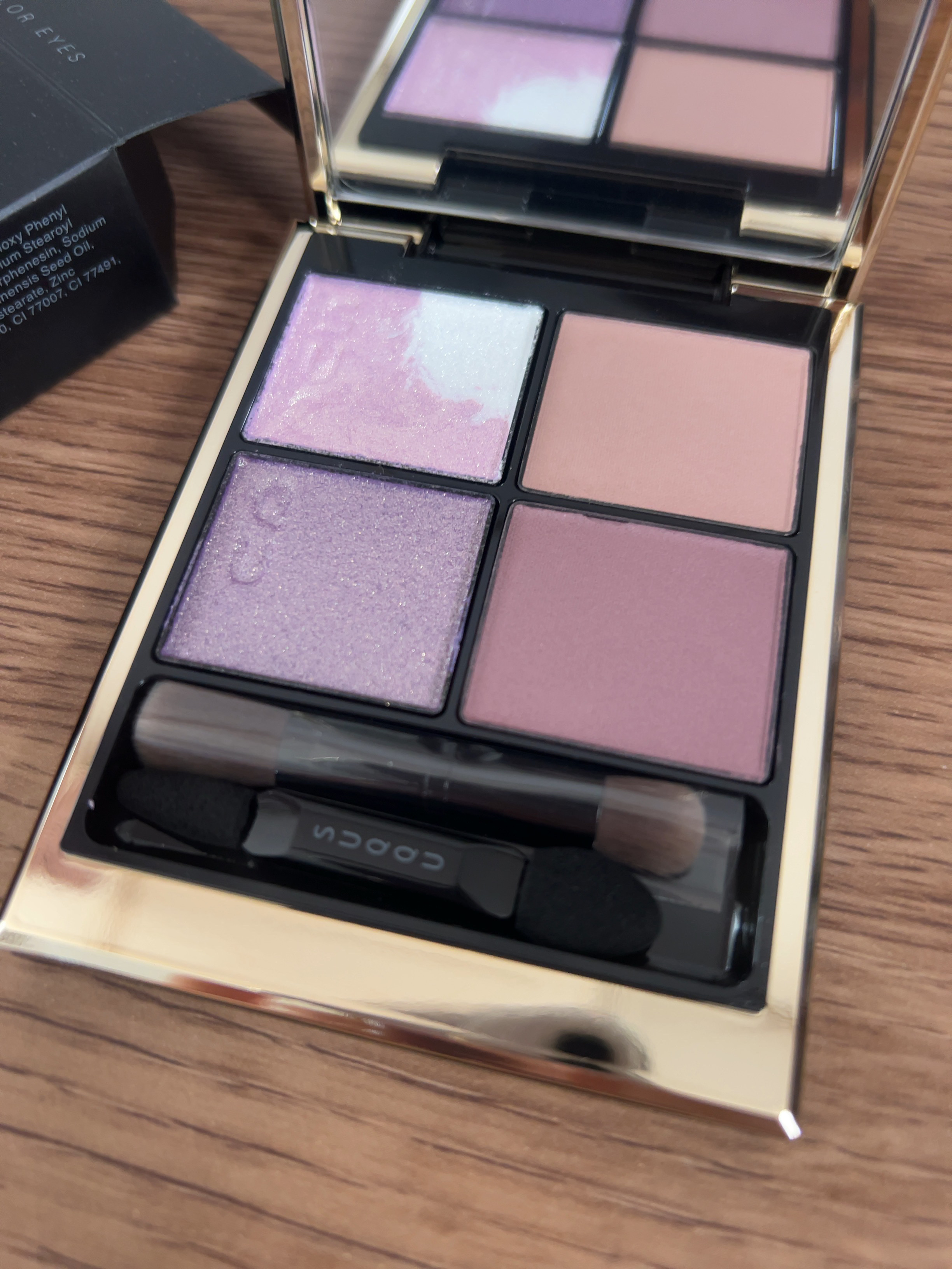 シグニチャー カラー アイズ/SUQQU/アイシャドウパレットを使ったクチコミ（2枚目）