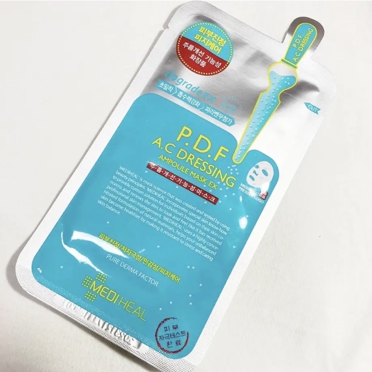 P.D.F A.Cドレッシングアンプルマスク EX/MEDIHEAL/シートマスク・パックを使ったクチコミ（1枚目）