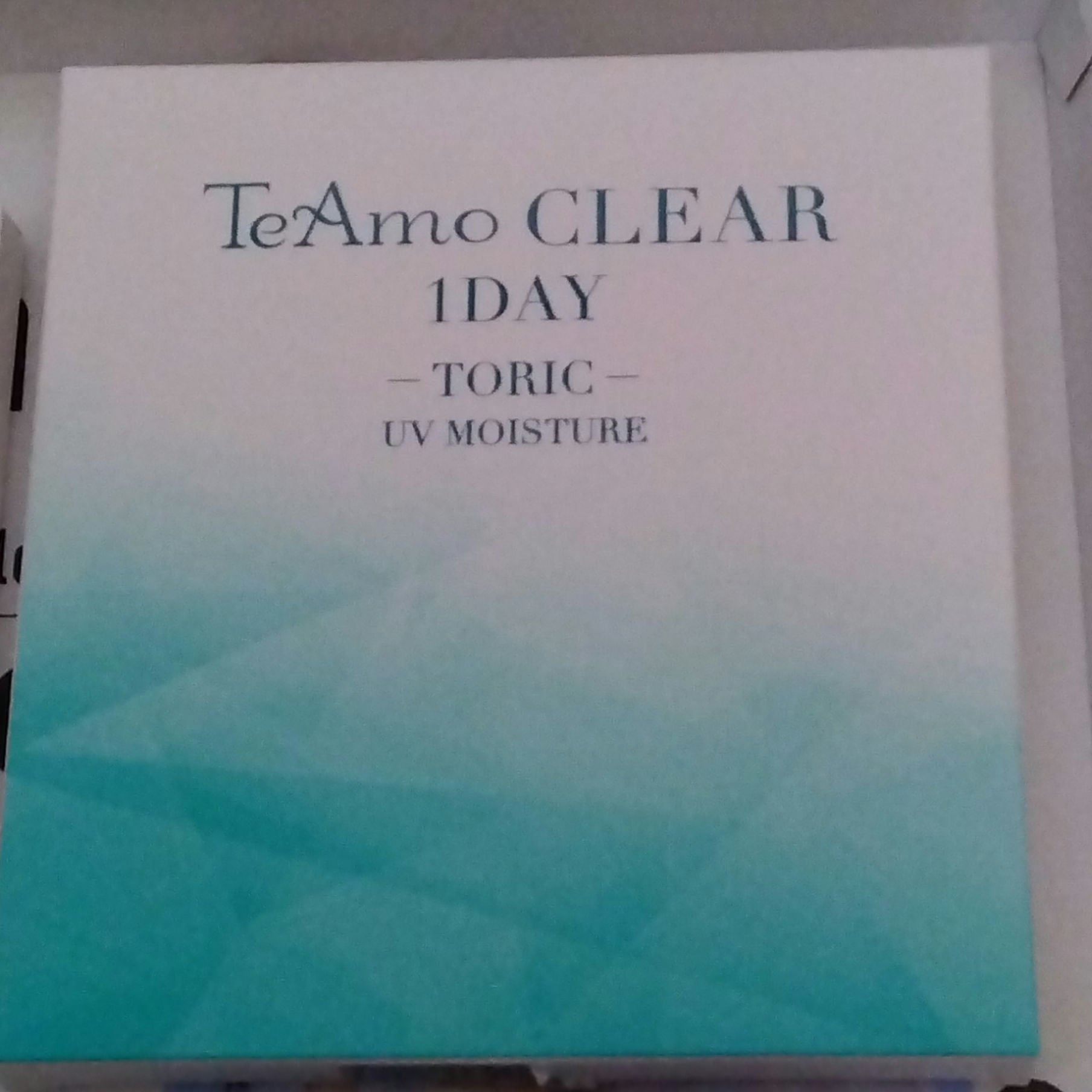 TeAmo CLEAR 1DAY -TORIC- UV MOISTURE