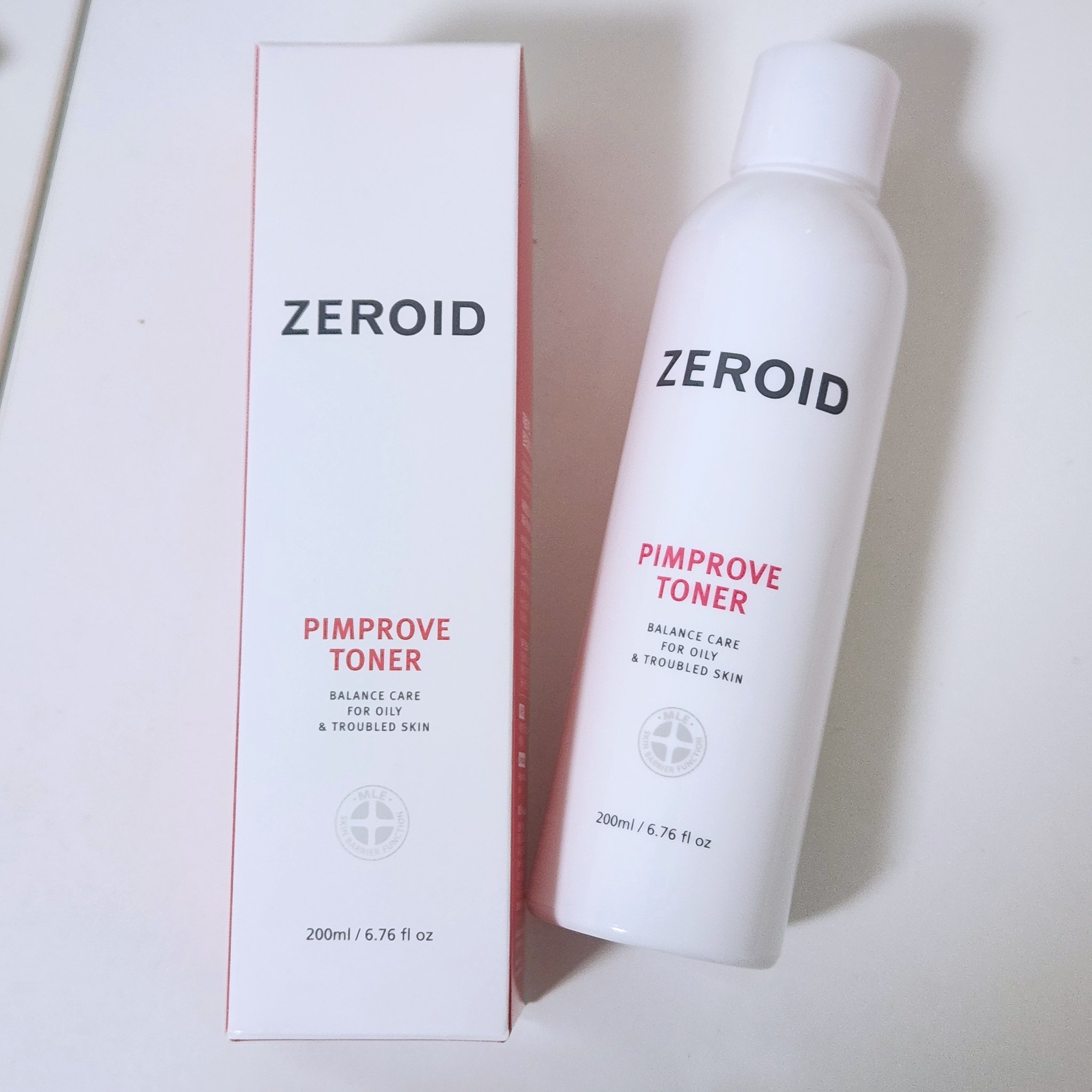 ピンプローブモイスチャーライザー/ZEROID/フェイスクリームを使ったクチコミ（2枚目）