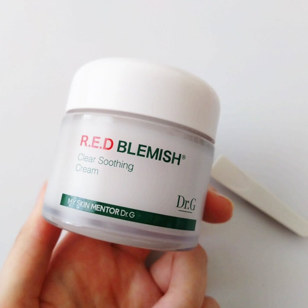 レッドブレミッシュ クリアスージングクリーム/Dr.G/フェイスクリームを使ったクチコミ（3枚目）