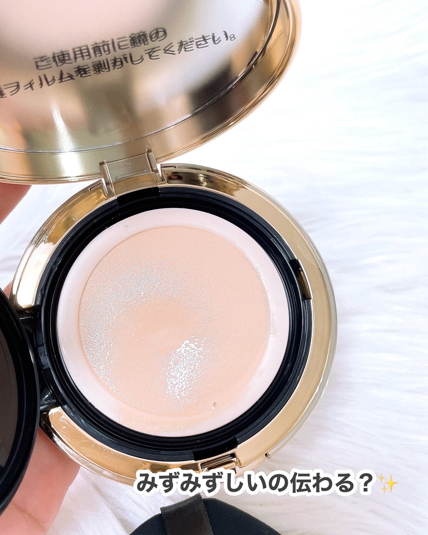 BIONIA メッシュスキンパクト/コラリッチ/クリーム・エマルジョンファンデーションを使ったクチコミ(2枚目)