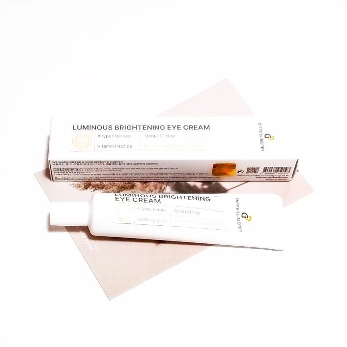 Differ&Deeper ルミナスブライトニングアイクリーム