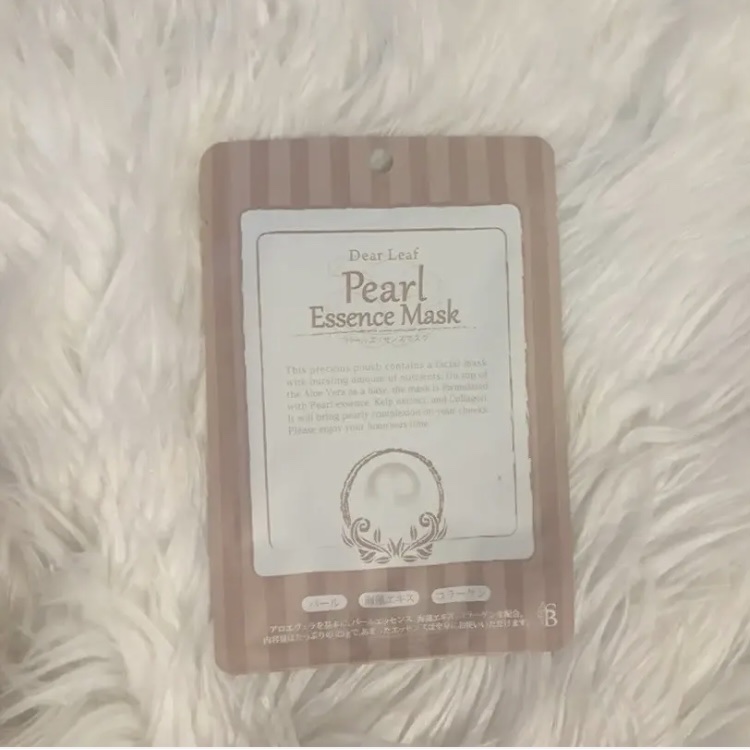 Pearl　essence　musk/dear leaf/シートマスク・パックを使ったクチコミ（1枚目）