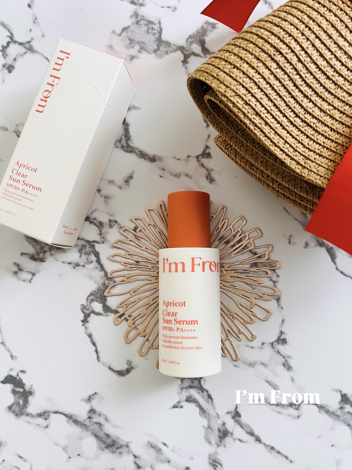 アプリコットクリアサンセラム/I&#39;m from/日焼け止めローションを使ったクチコミ（1枚目）