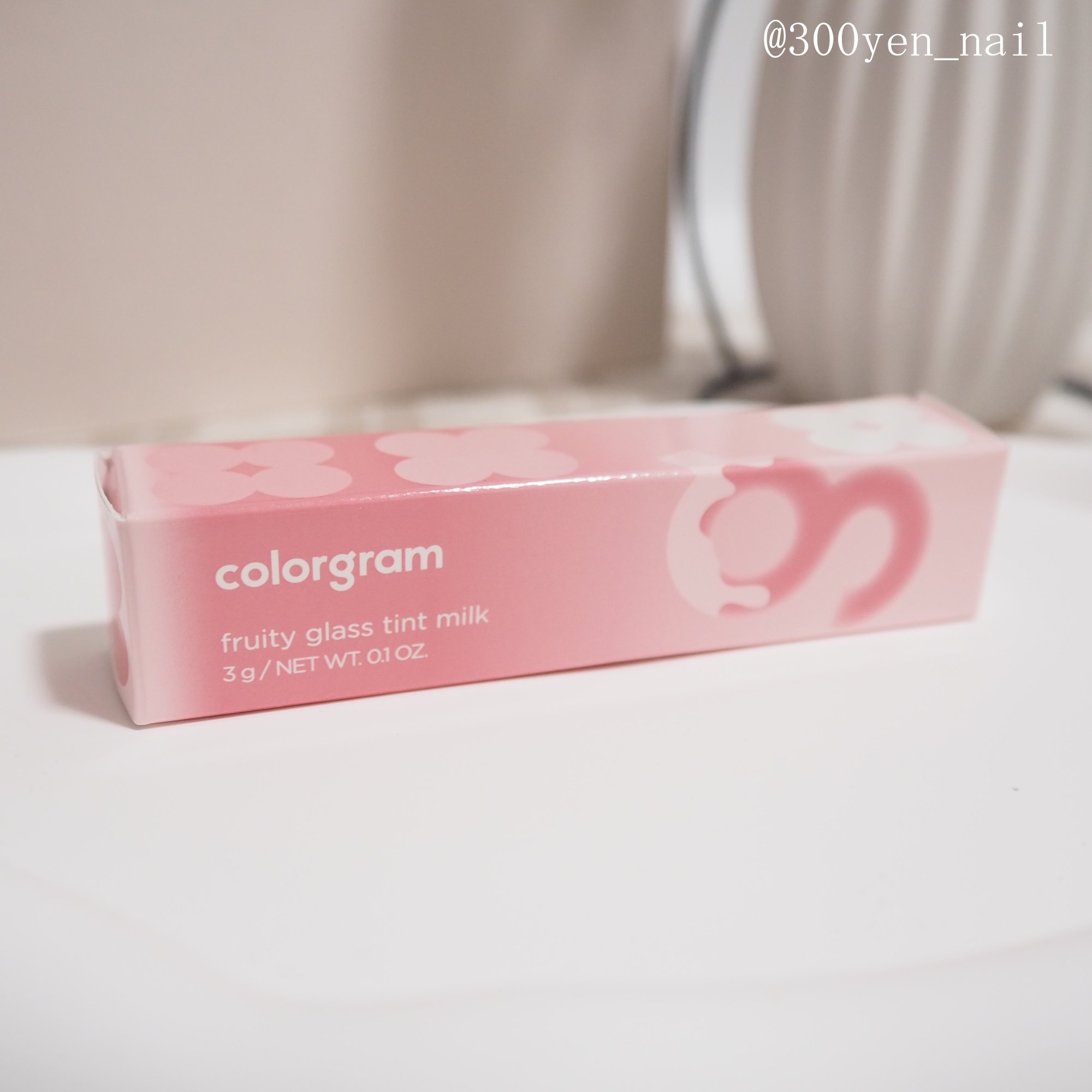 カラーグラム タンフルグラスティントミルク/Colorgram/リップティントを使ったクチコミ（3枚目）