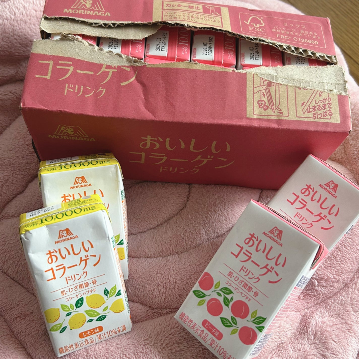 おいしいコラーゲンドリンク/森永製菓/美容ドリンクを使ったクチコミ(2枚目)