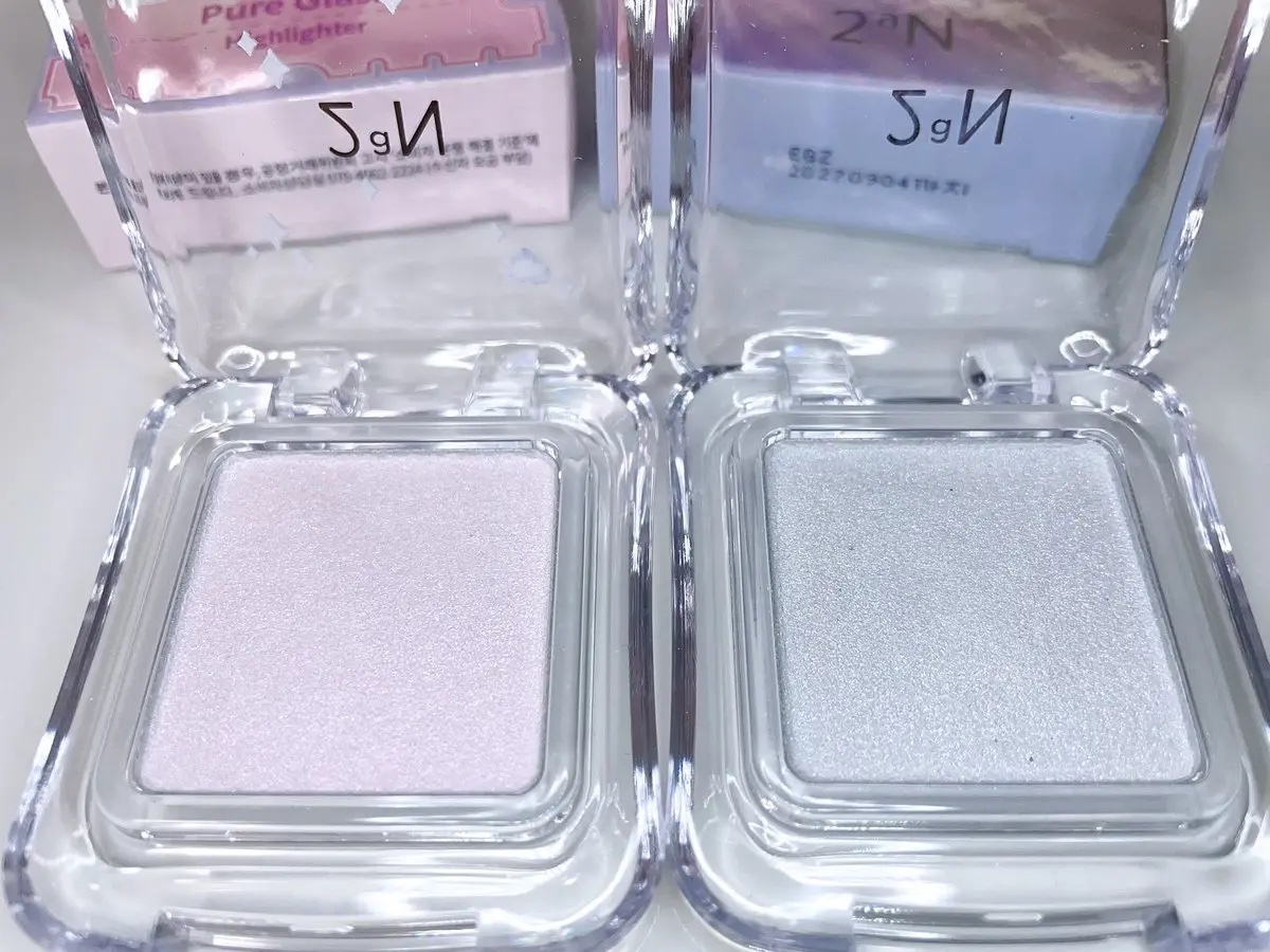 ピュアグラッシュ ハイライター PU01 トワイライト/2aN/パウダーハイライトを使ったクチコミ（2枚目）