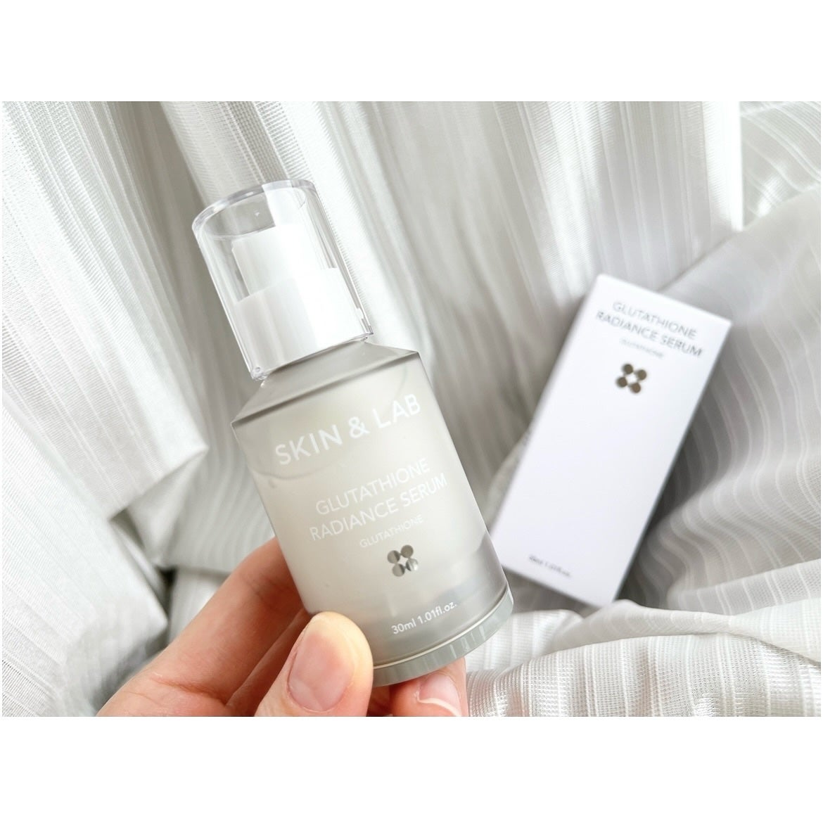 グルタチオンラディアンスセラム/SKIN&LAB/美容液を使ったクチコミ(2枚目)