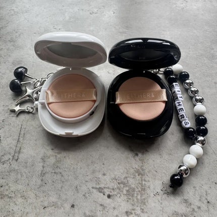 プベルグロウクッション ミニ/EITHER&/クッションファンデーションを使ったクチコミ(2枚目)