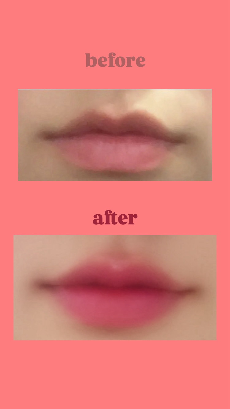 ザ ジューシーラスティングティント/rom&nd/リップティントを使ったクチコミ（2枚目）