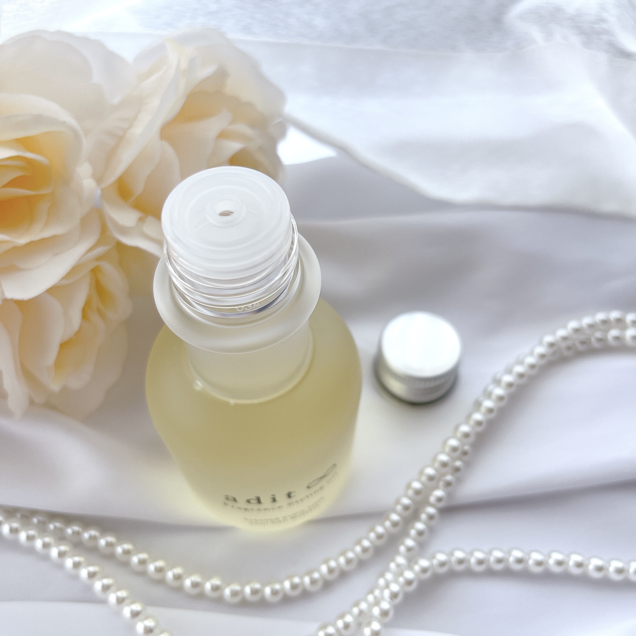 フレグランス スタイリングオイル/adit∞/ヘアオイルを使ったクチコミ（3枚目）