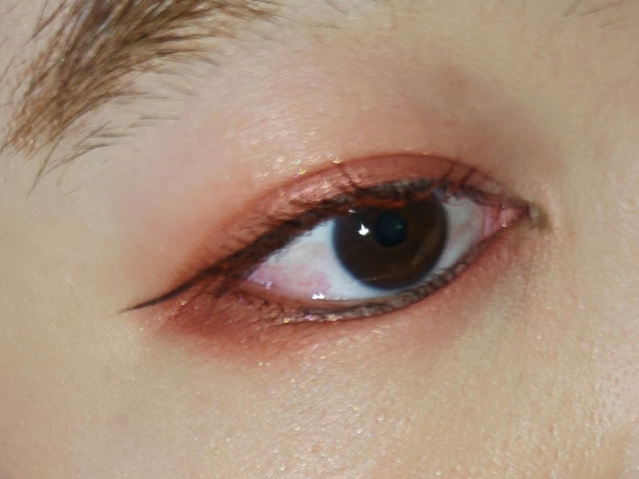  アディクション　ザ アイシャドウ プリズム 108PR Sunset Ember/ADDICTION/単色アイシャドウを使ったクチコミ（2枚目）