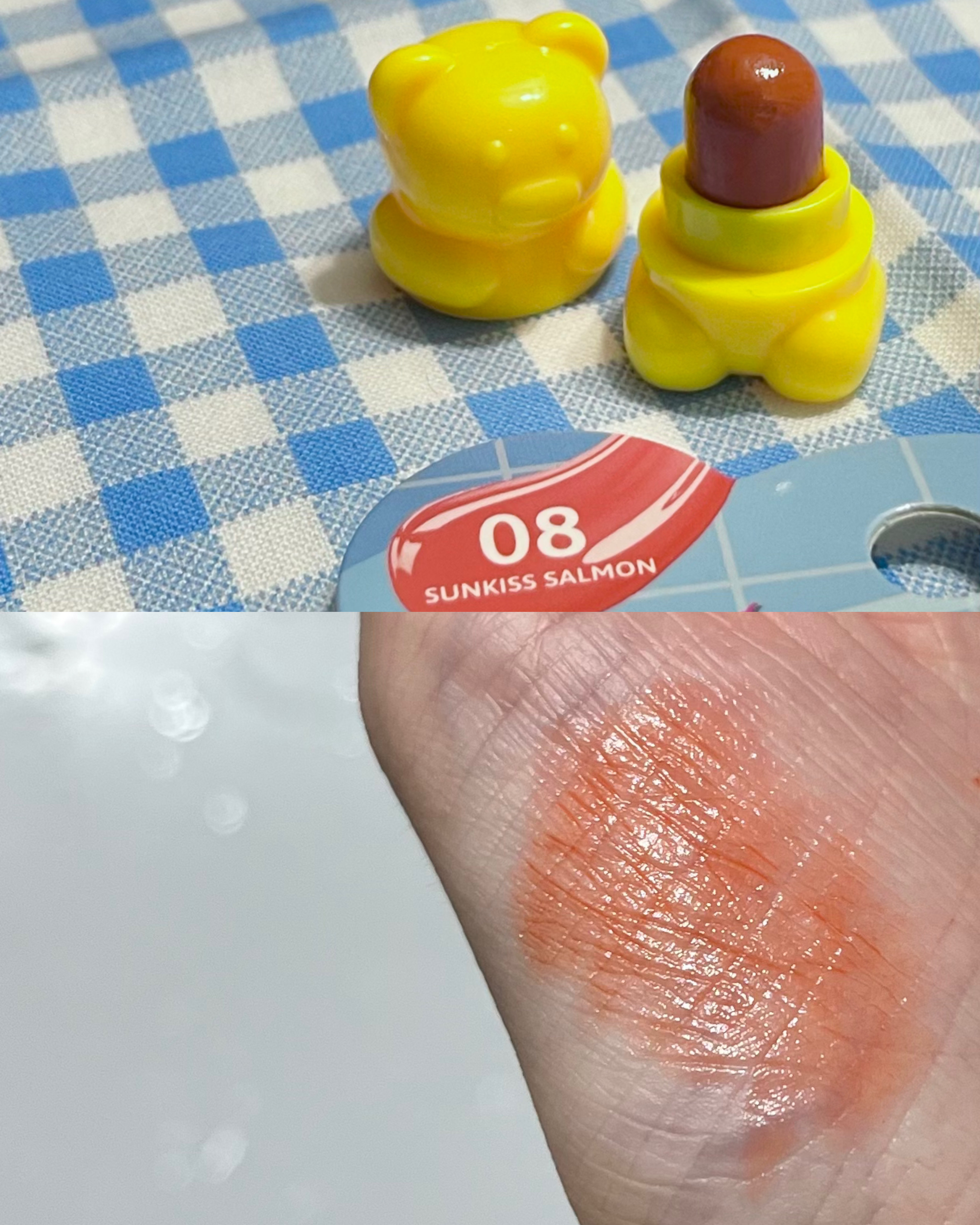 シャイニーベア リップモイスト/CathyDoll/口紅を使ったクチコミ（3枚目）