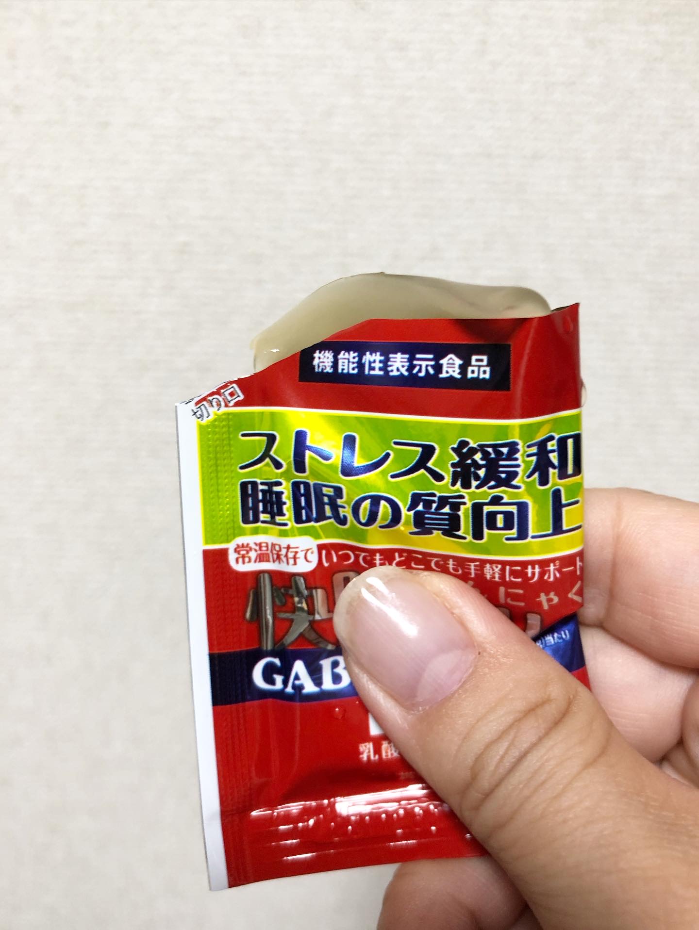 快眠こんにゃくゼリー/こんにゃくパーク/その他食品を使ったクチコミ（2枚目）