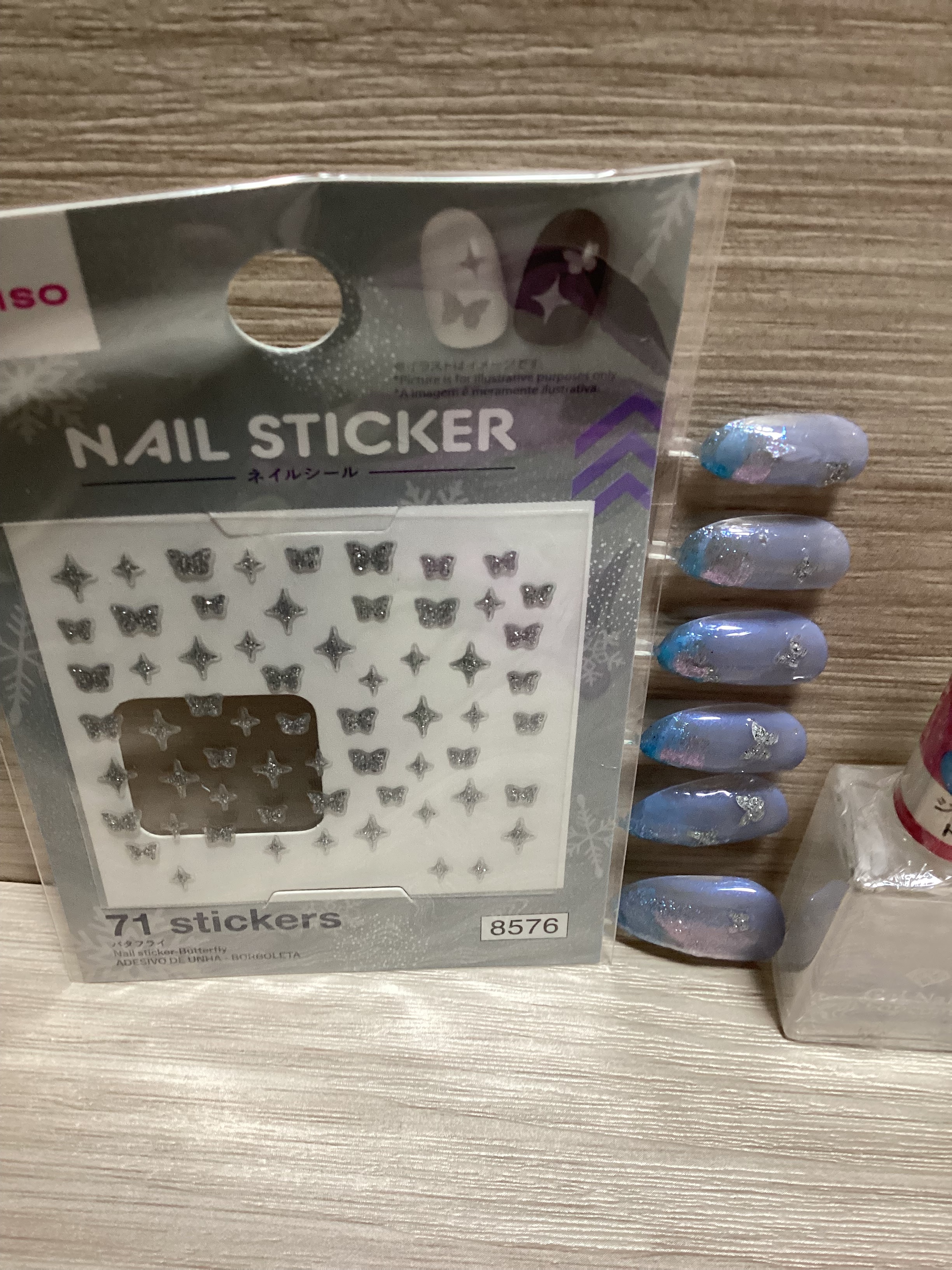 CanDoトップコート/キャンドゥ/ネイルトップコートを使ったクチコミ（2枚目）