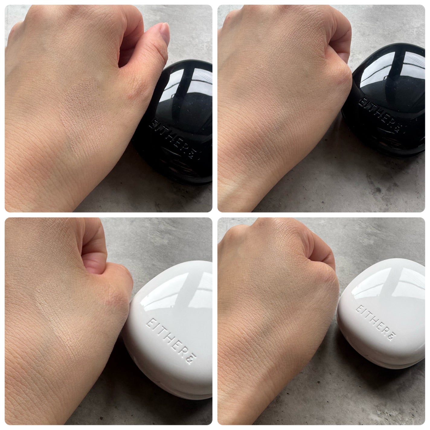 プベルグロウクッション ミニ/EITHER&/クッションファンデーションを使ったクチコミ(4枚目)