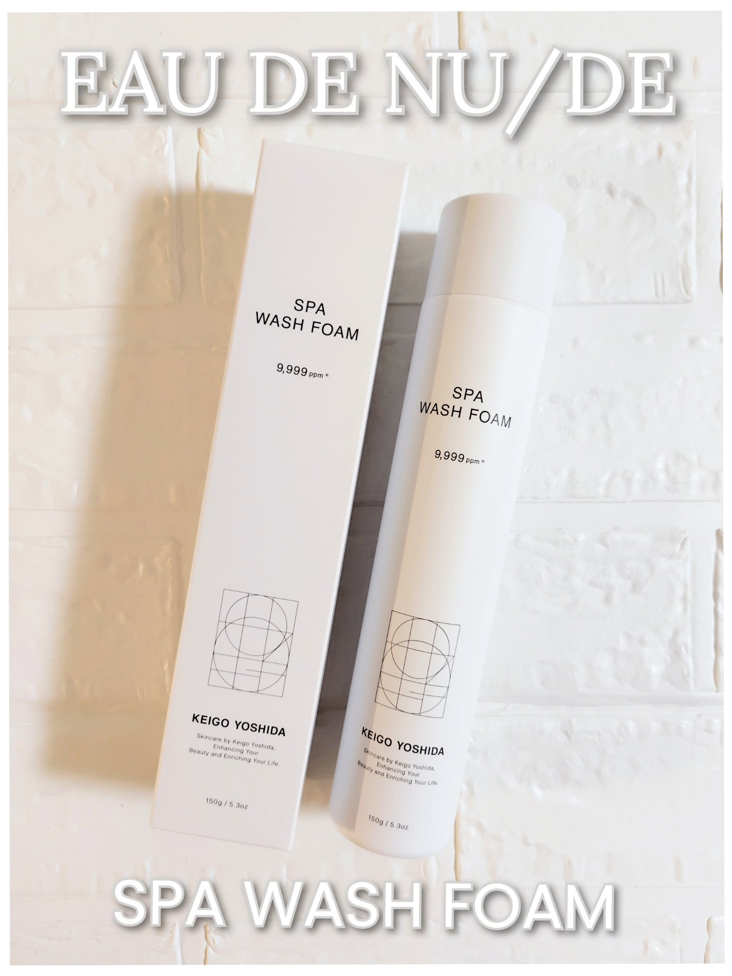 スパウォッシュフォーム（炭酸洗顔料）/EAU DE NU/DE/泡洗顔を使ったクチコミ（1枚目）