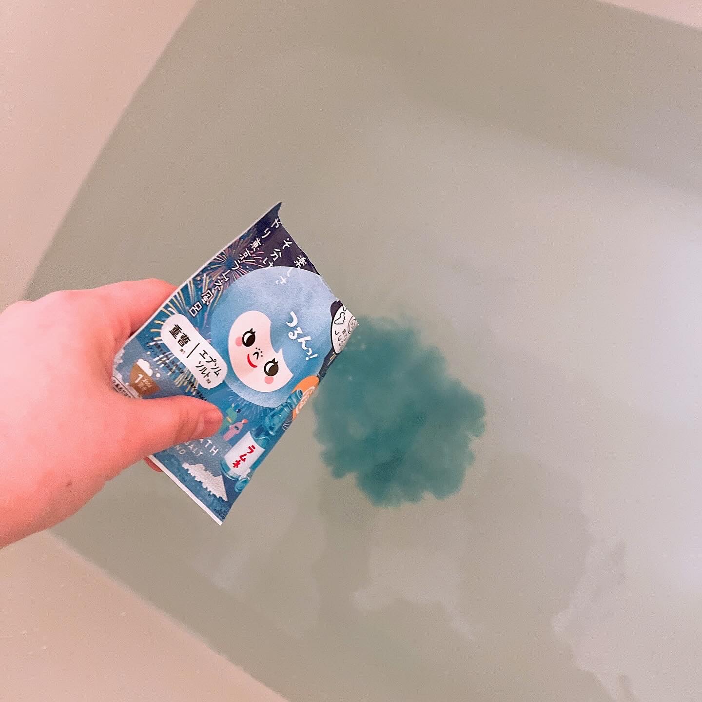 JUSO BATH POWDER/旅するJUSO/炭酸系入浴剤を使ったクチコミ（2枚目）