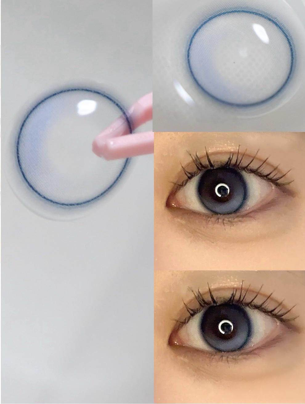 ONE PICK SERIES ORIGINAL バランス 軸固定/蜜のレンズ/ワンデー（１DAY）カラコンを使ったクチコミ（2枚目）