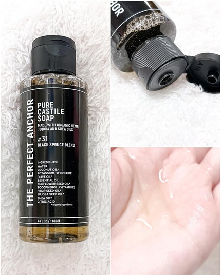 ザ・パーフェクトアンカー ブラックスプルースブレンド #31/THE PERFECT ANCHOR/ボディソープを使ったクチコミ(6枚目)