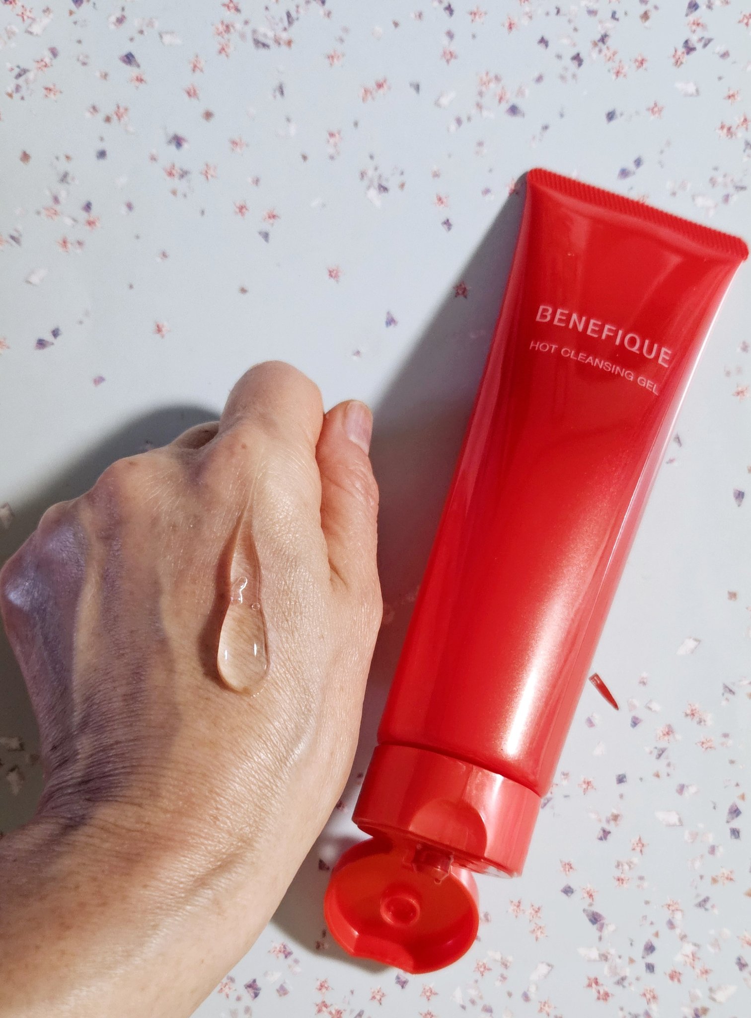 ベネフィーク　ホットクレンジングジェル/BENEFIQUE/クレンジングジェルを使ったクチコミ（2枚目）