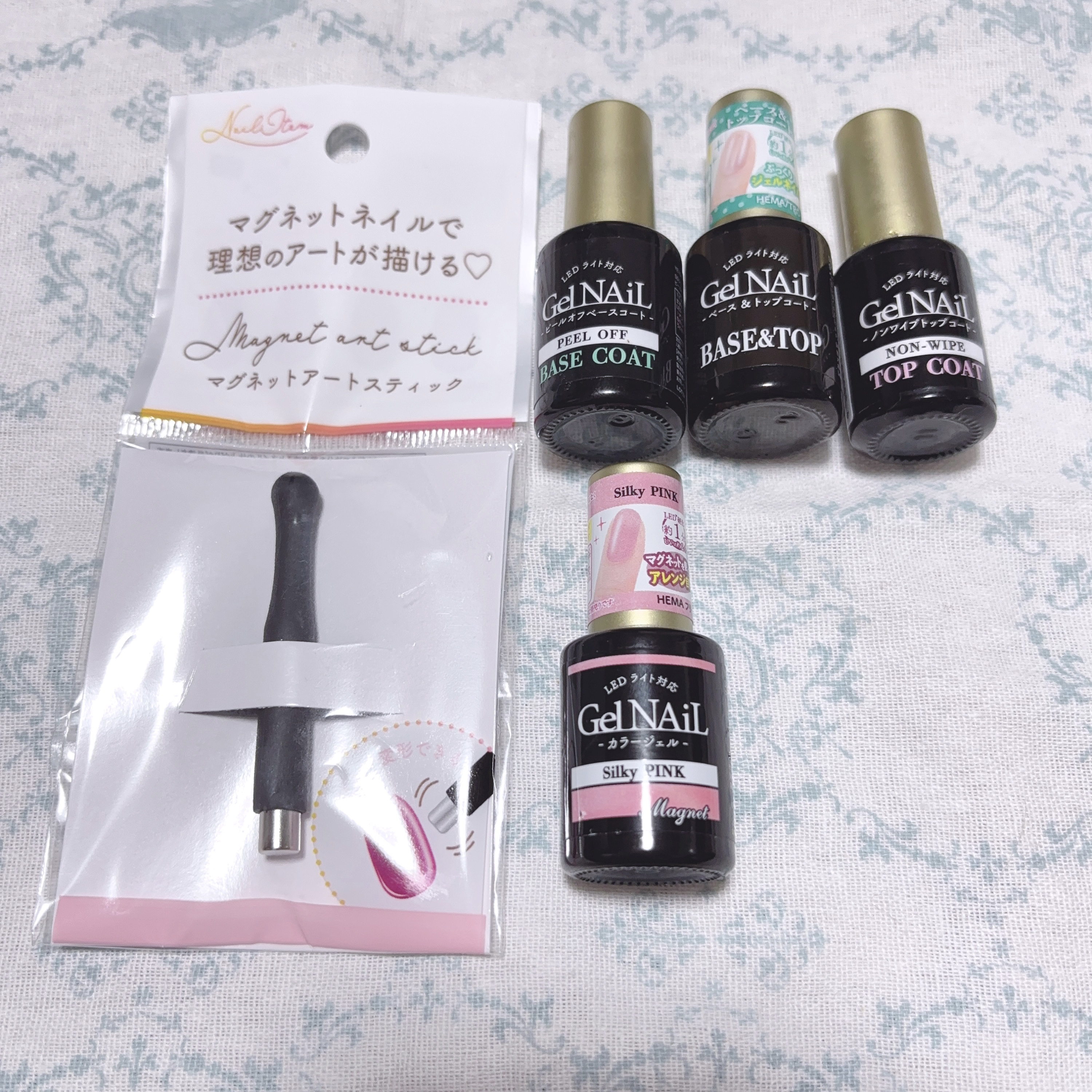 マグネットアートスティック/セリア/ネイル用品を使ったクチコミ（2枚目）