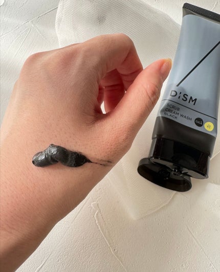 ディズム スクラブクリームウォッシュ ブラック/DISM/洗顔フォームを使ったクチコミ(5枚目)