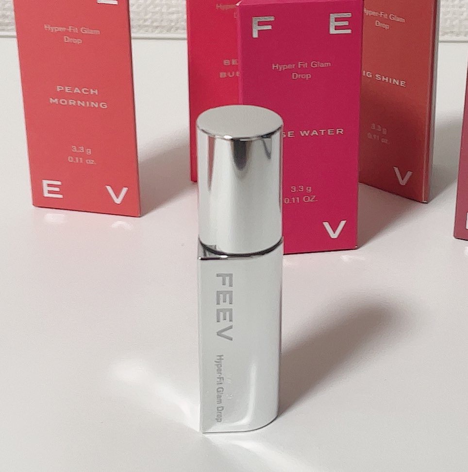 グラムドロップリップティント/FEEV/リップティントを使ったクチコミ（3枚目）